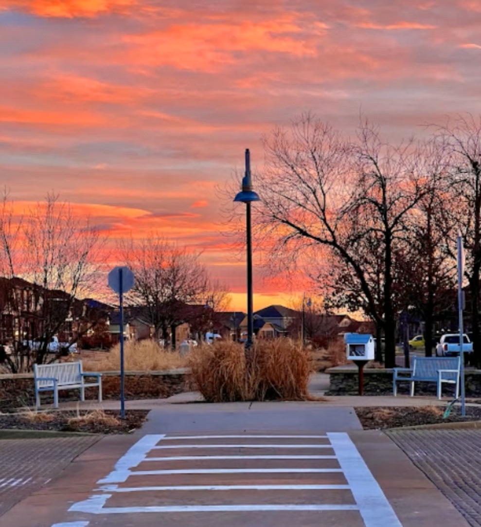 North Parkside Reunion community rest area