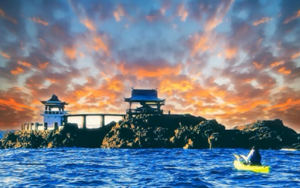 竜宮城（日和山海岸）