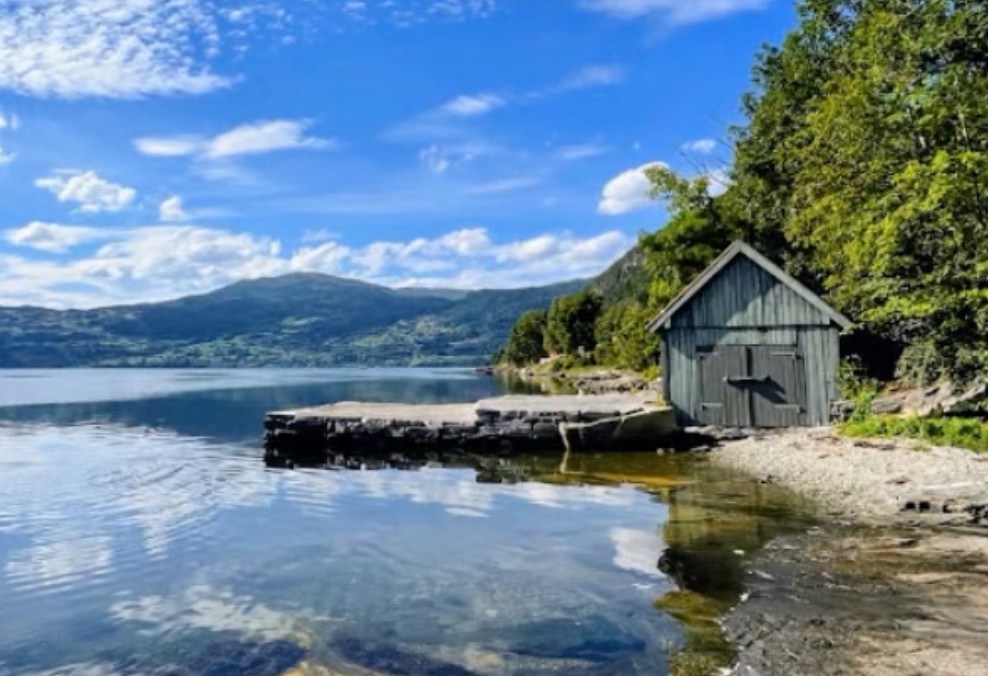 Badeplass ved Larsberget