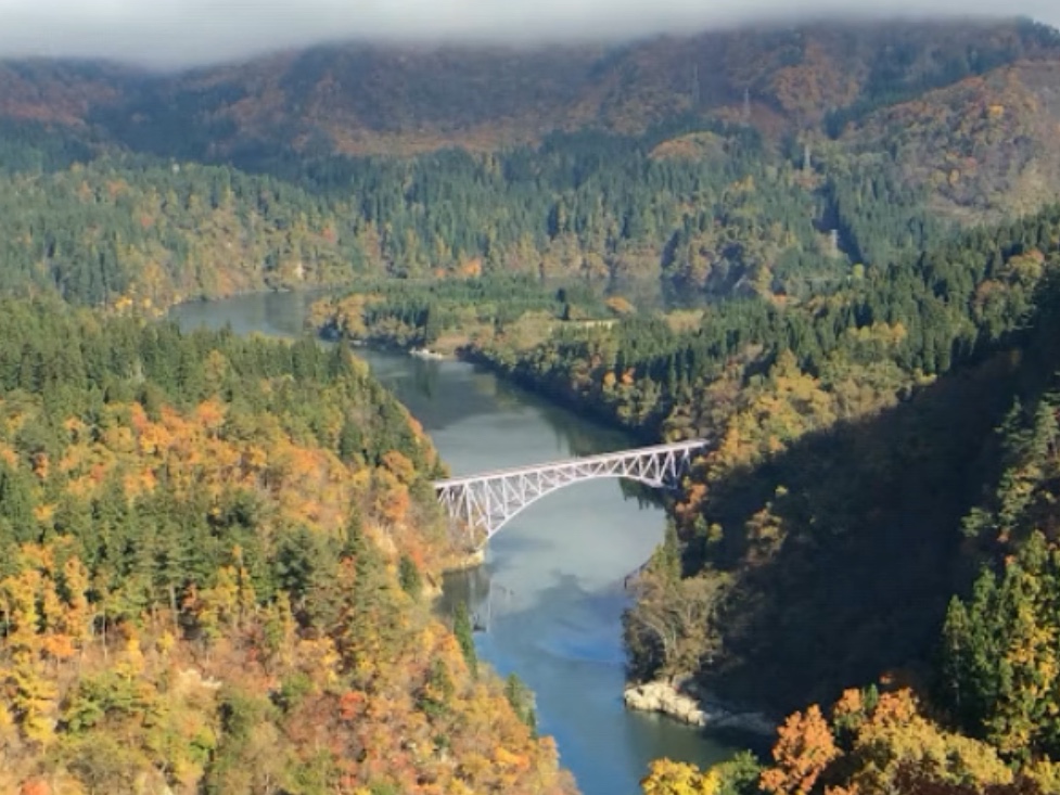 只見第一橋梁俯瞰ポイント