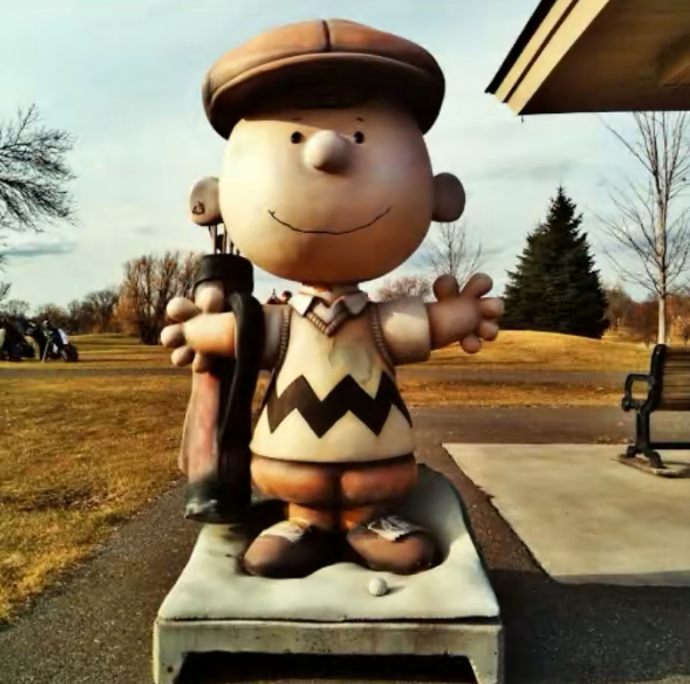 Tee Time Charlie Brown
