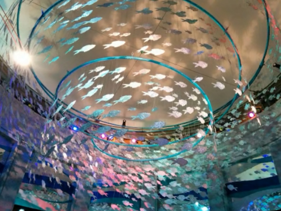 Fish Mobile at the Camden Adventure Aquarium