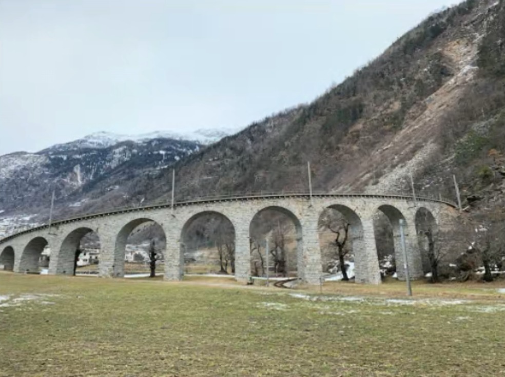 Kreisviadukt Brusio