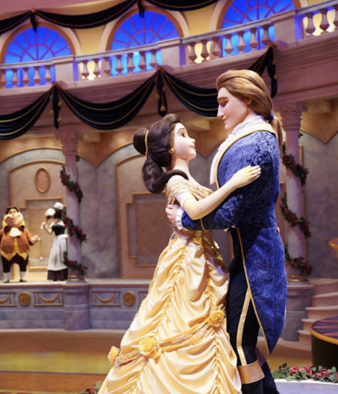 美女と野獣の像