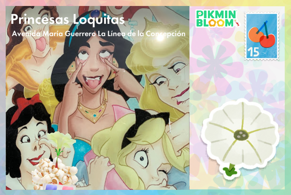 迪士尼公主扮鬼臉