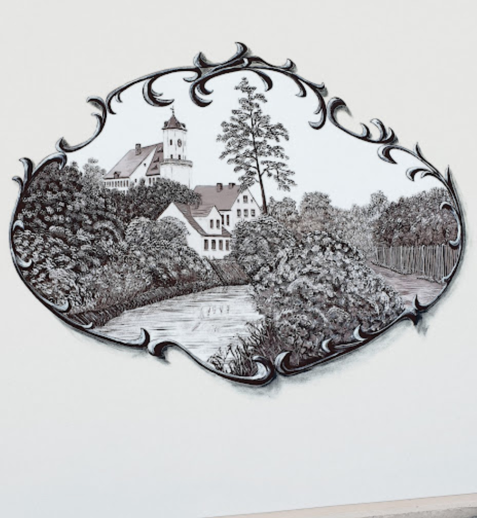 Mural "Sprembergs Spree & das Schloss"