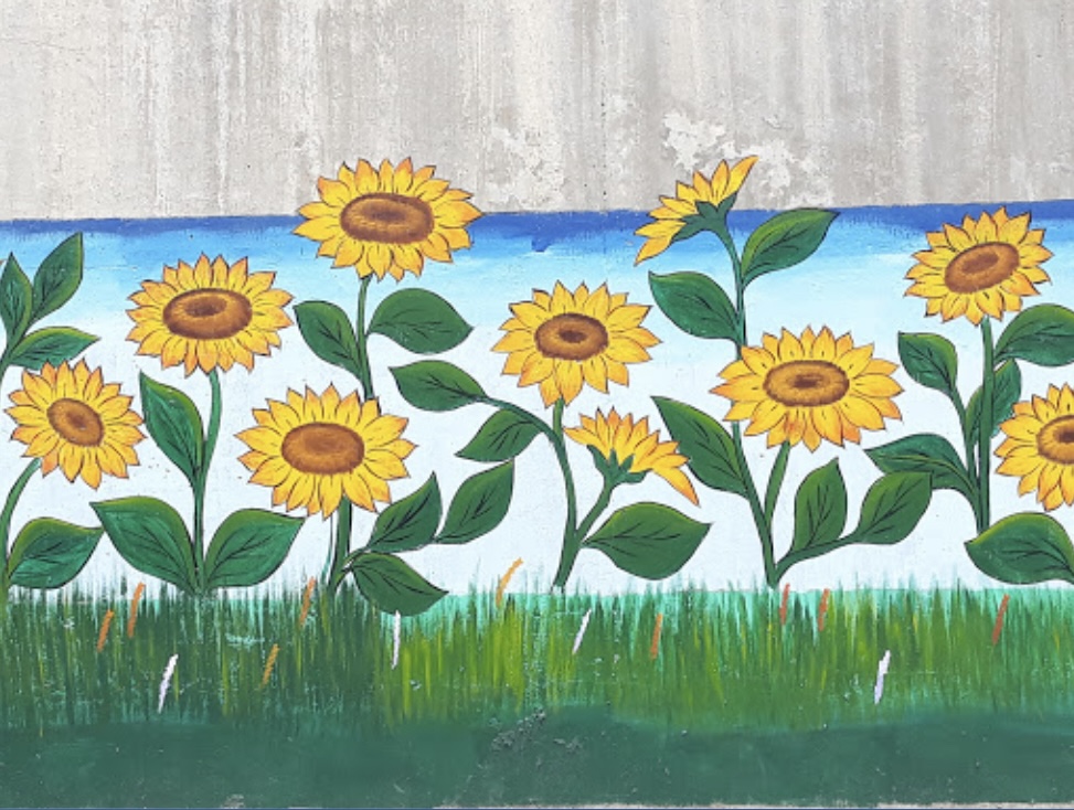 Sunflowers Mural