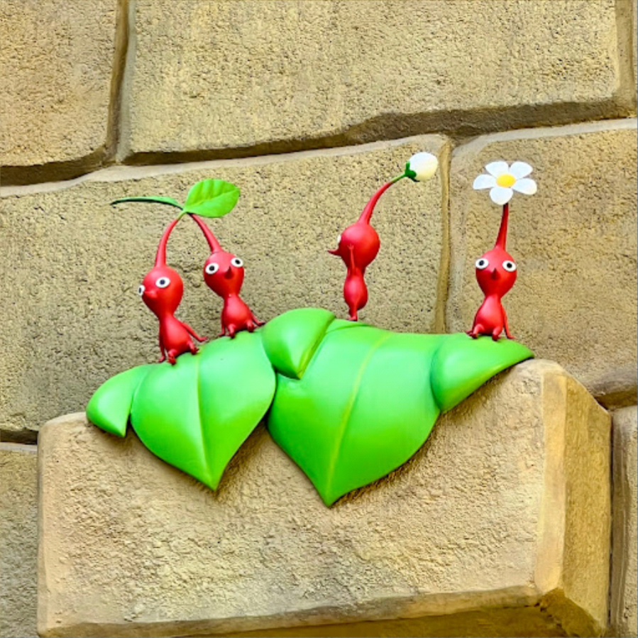 4匹の赤ピクミン