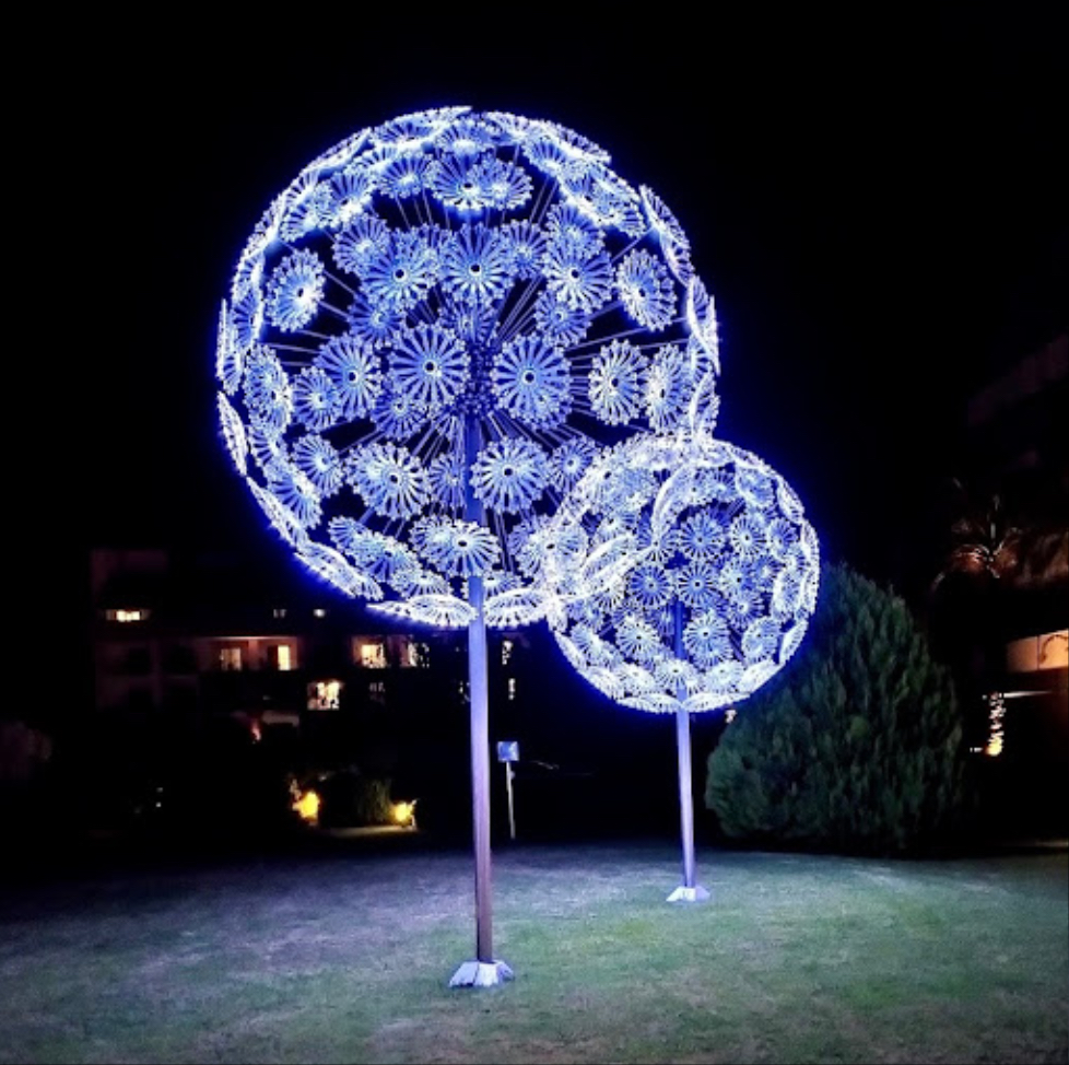 Kocaman parlayan balonlar