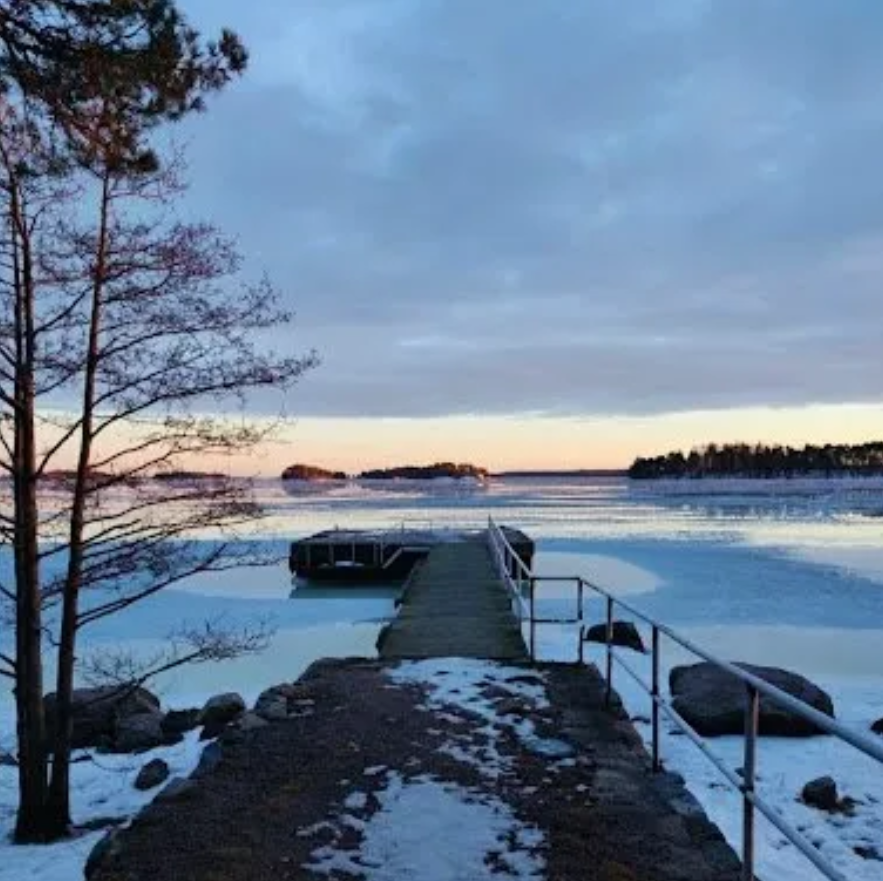 The Pier of Villa Furuborg