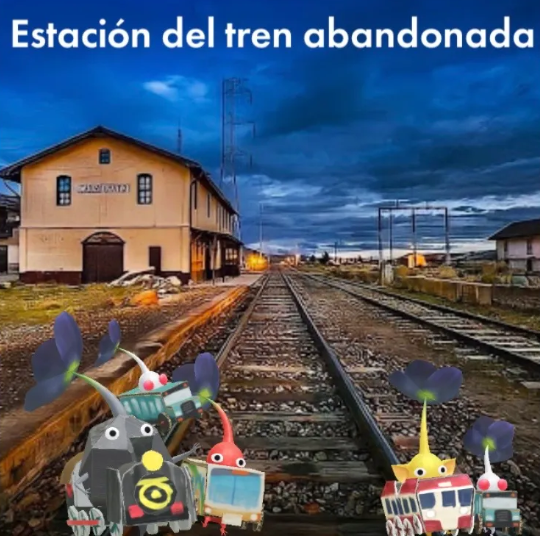 Estación del tren abandonada