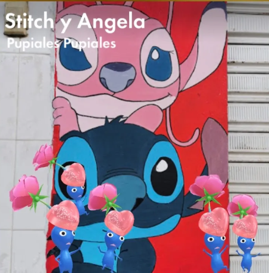 Stitch y Angela