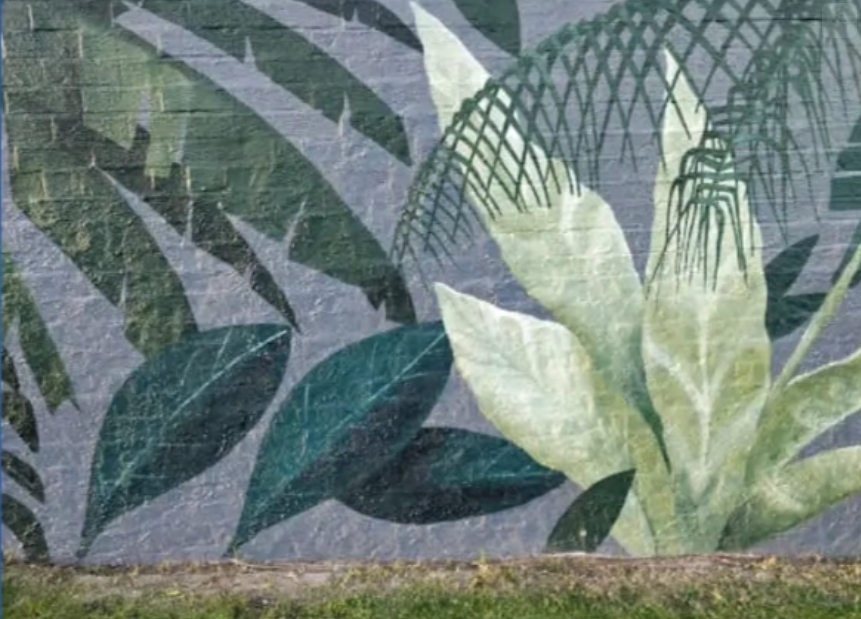 Palm Mural