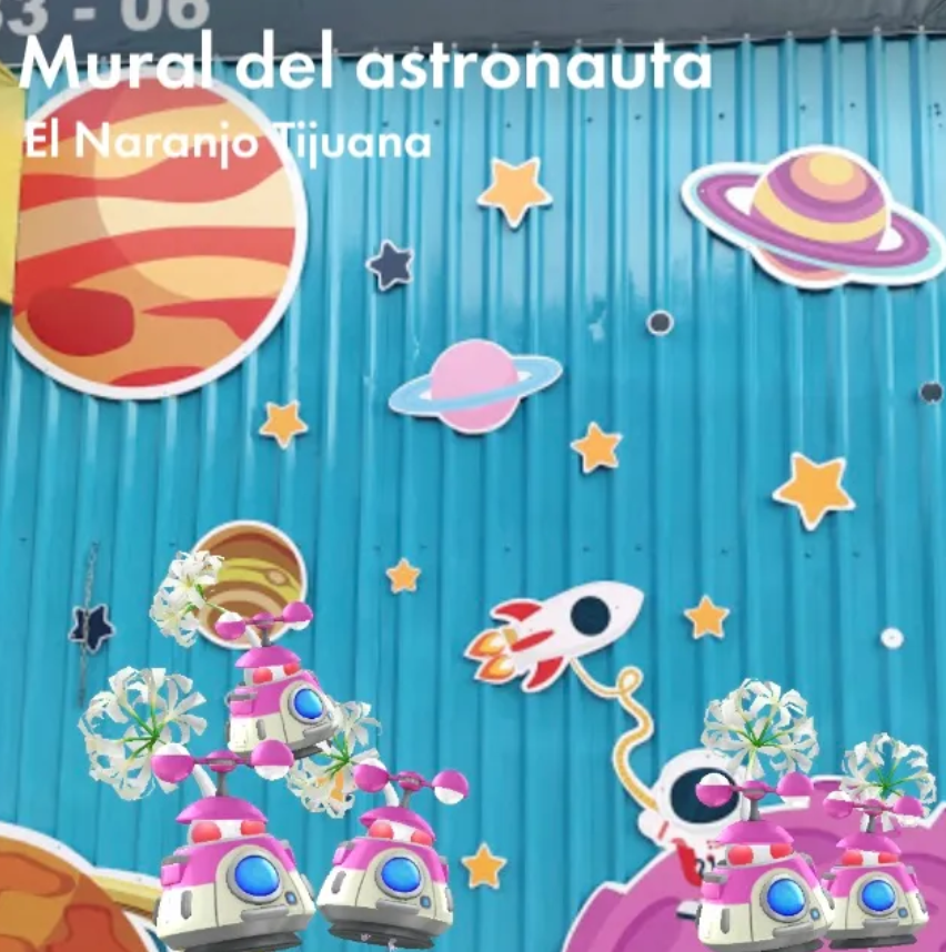 Mural del astronauta