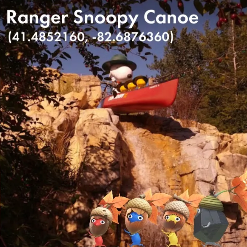 Ranger Snoopy Canoe