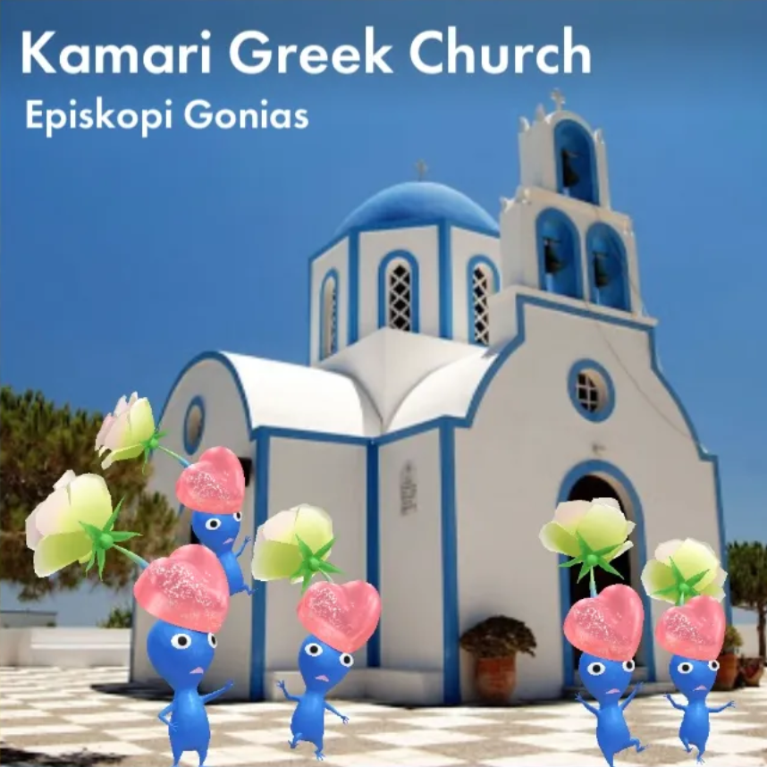 Kamari Greek Church