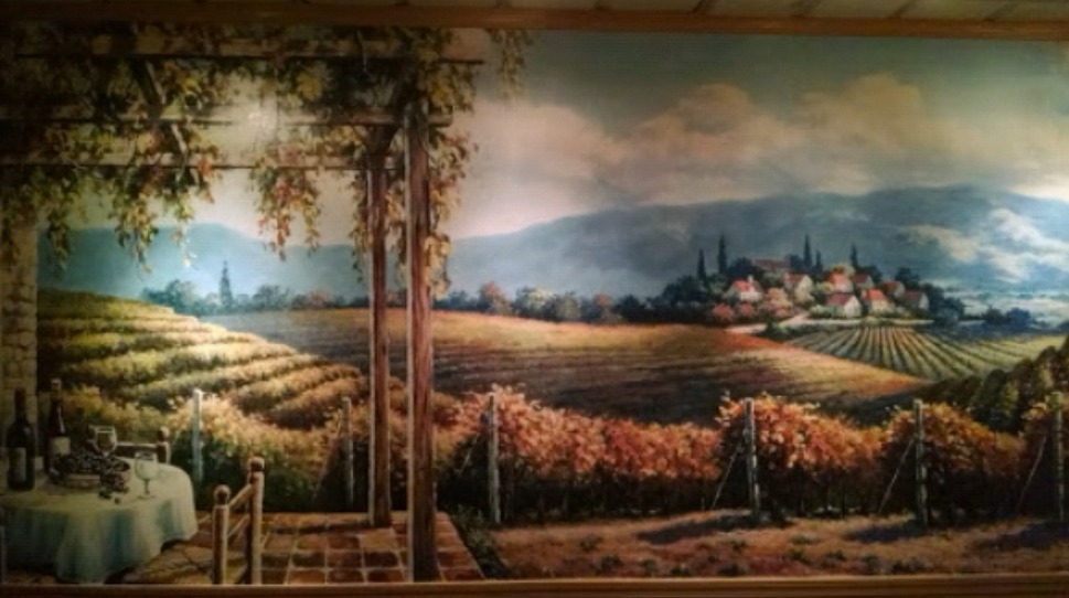 Golden Eagle Pastoral Mural