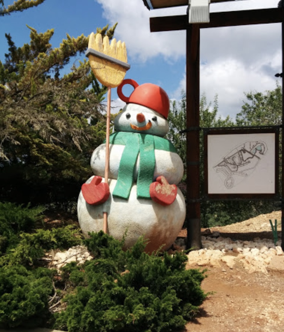Rimonim Snowman