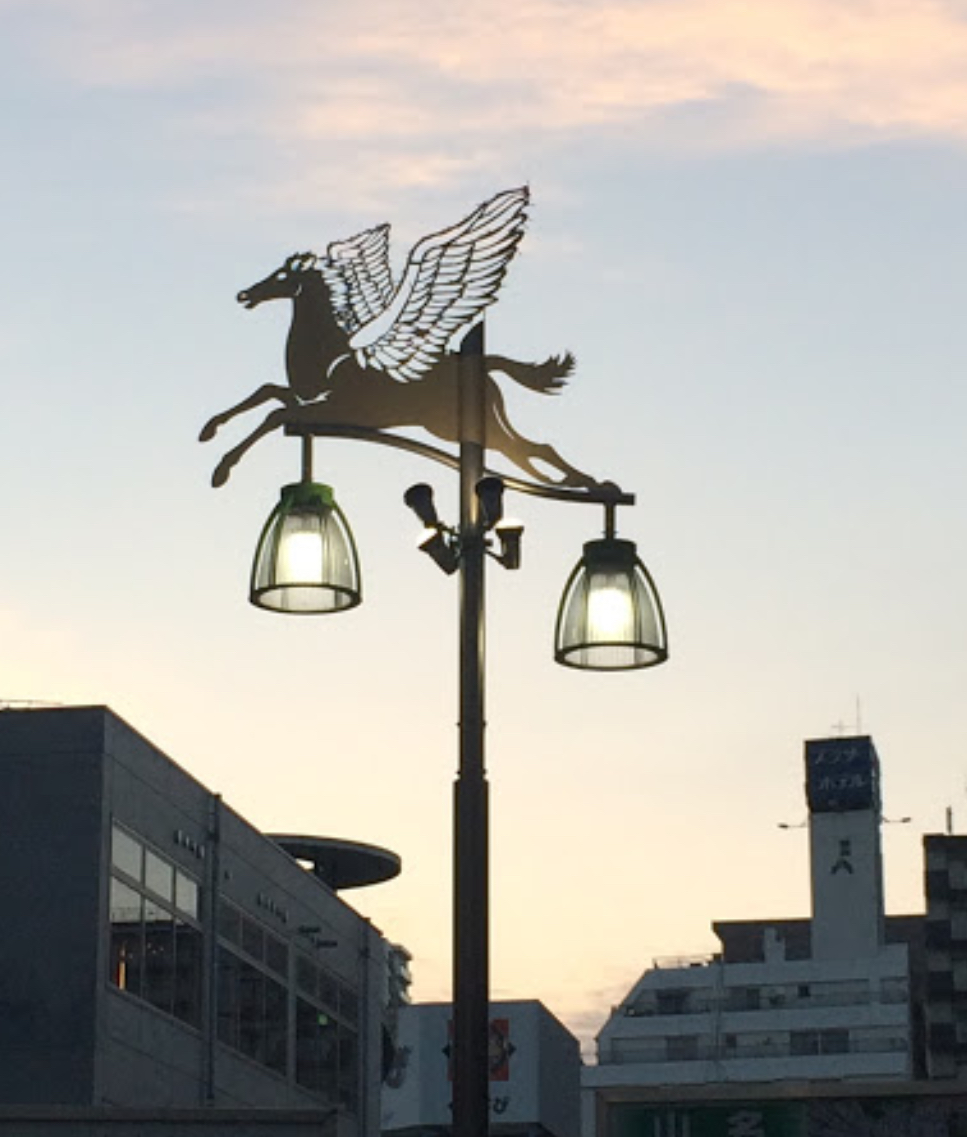 ペガサスの街灯