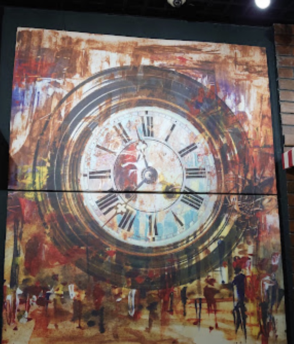 Clock art work