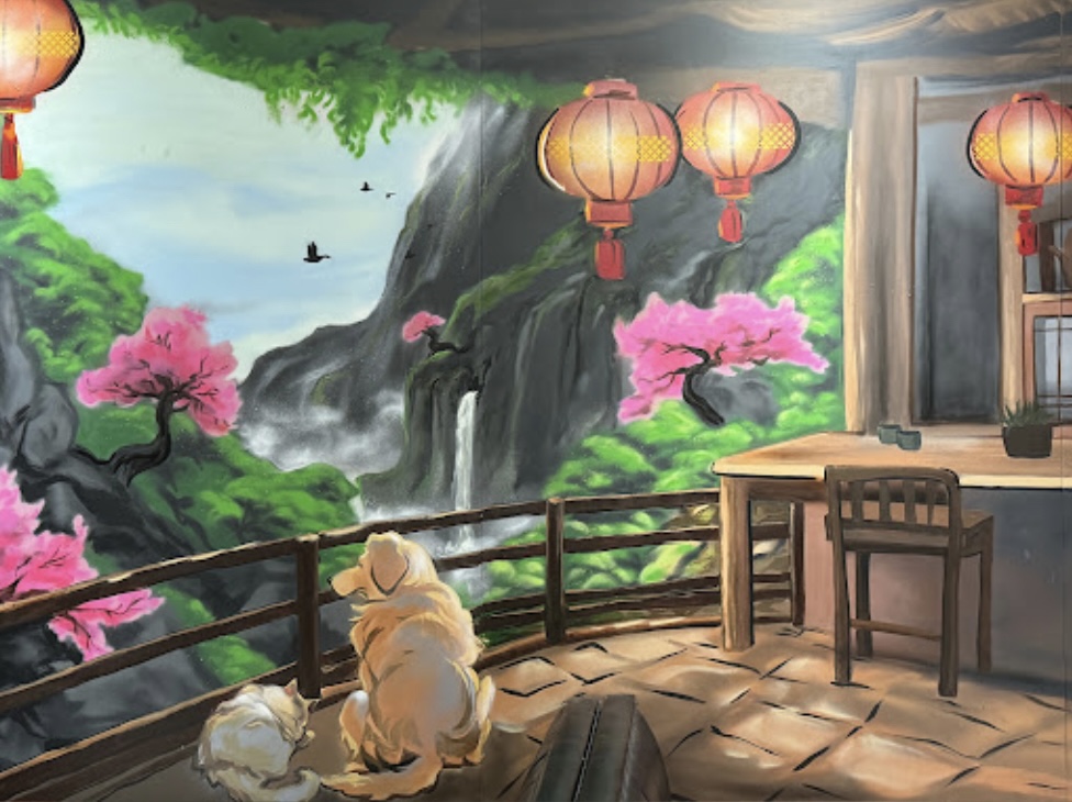 Moji Teahouse Mural