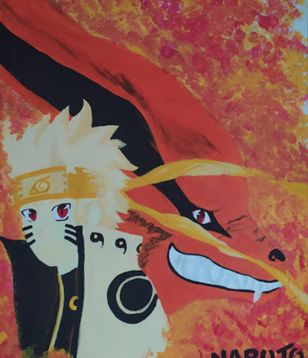 Mural de Naruto Uzumaki & Kurama