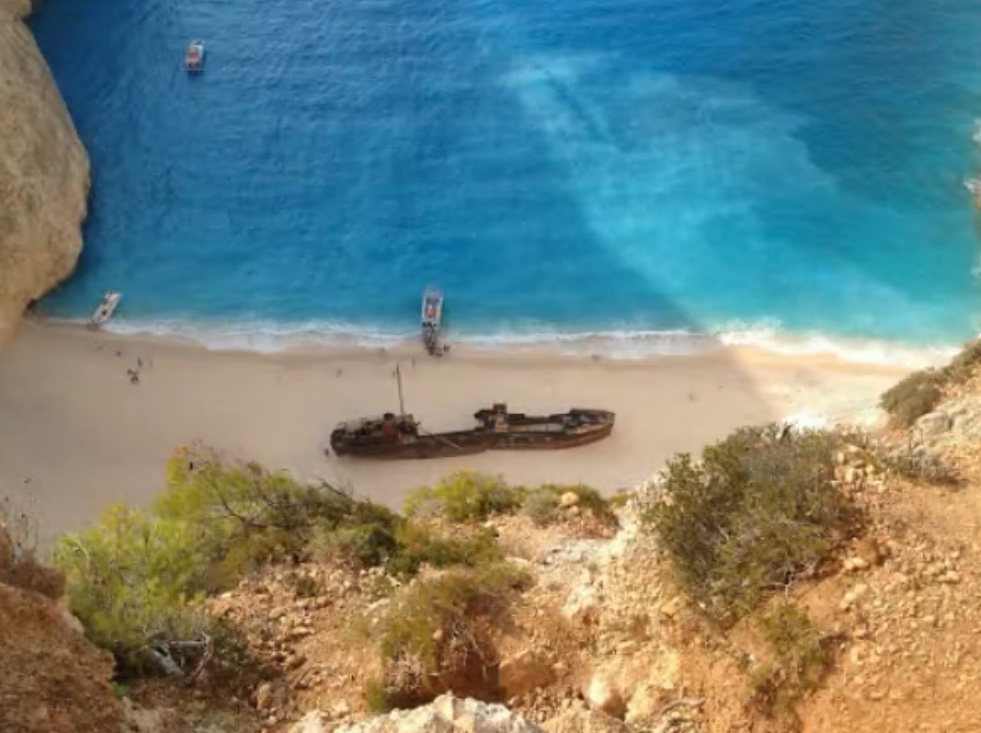 Zakynthos Famous Shipwreck
