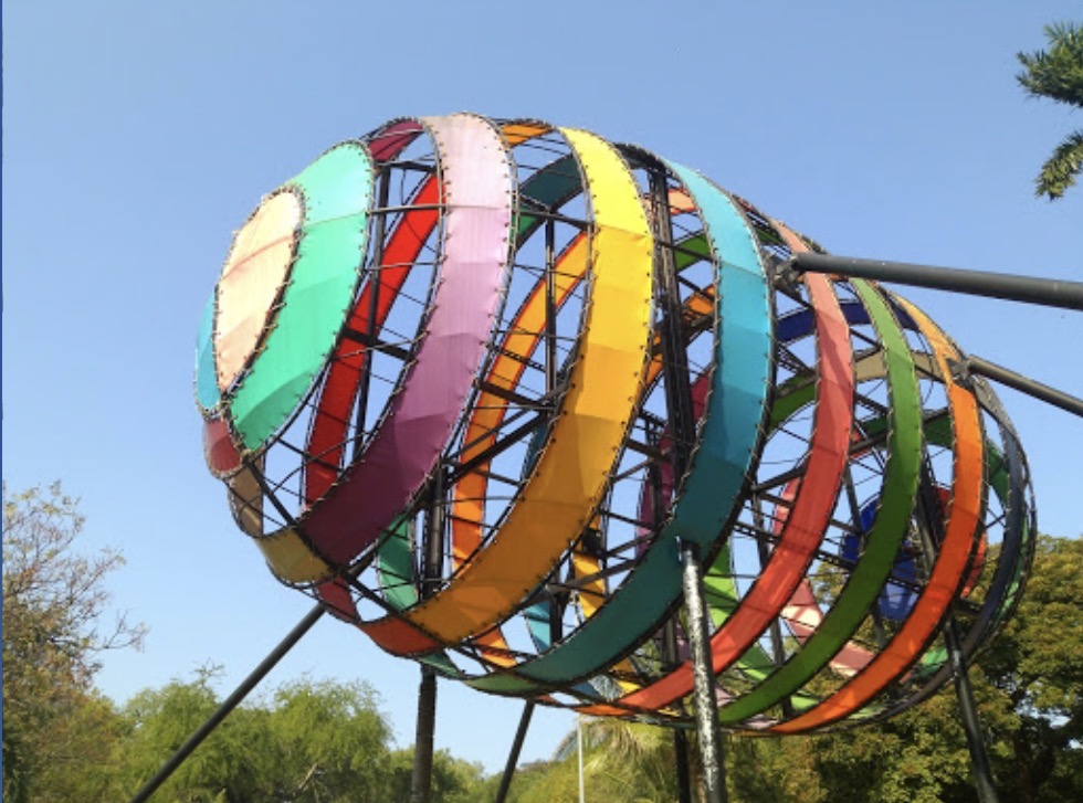 台南公園-彩色飛艇