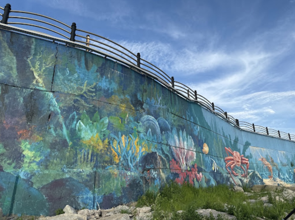 아야진 내항 벽화