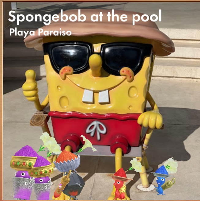 SpongeBob's Sunbathing