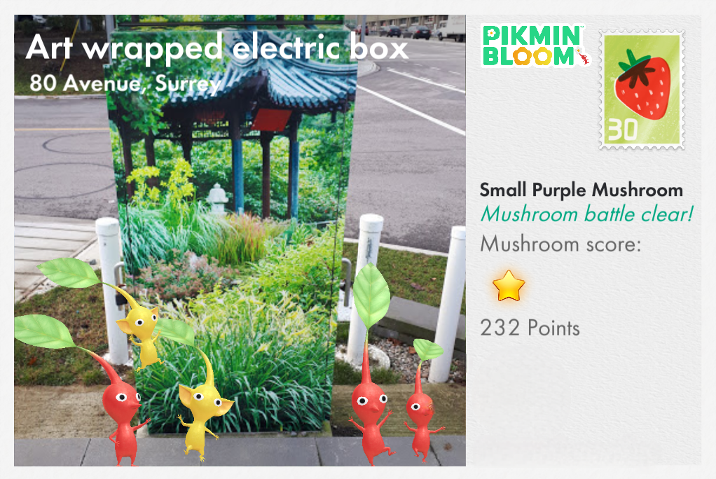 Art wrapped electric box