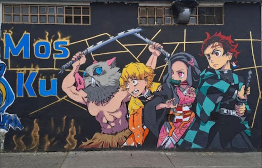 Mural Demon Slayer