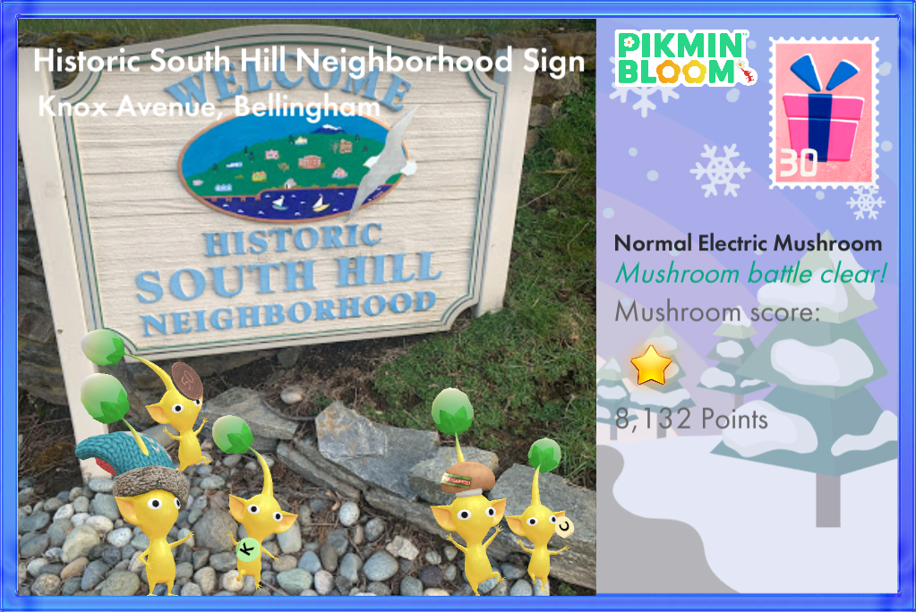 Historic South Hill Neighborhood Sign