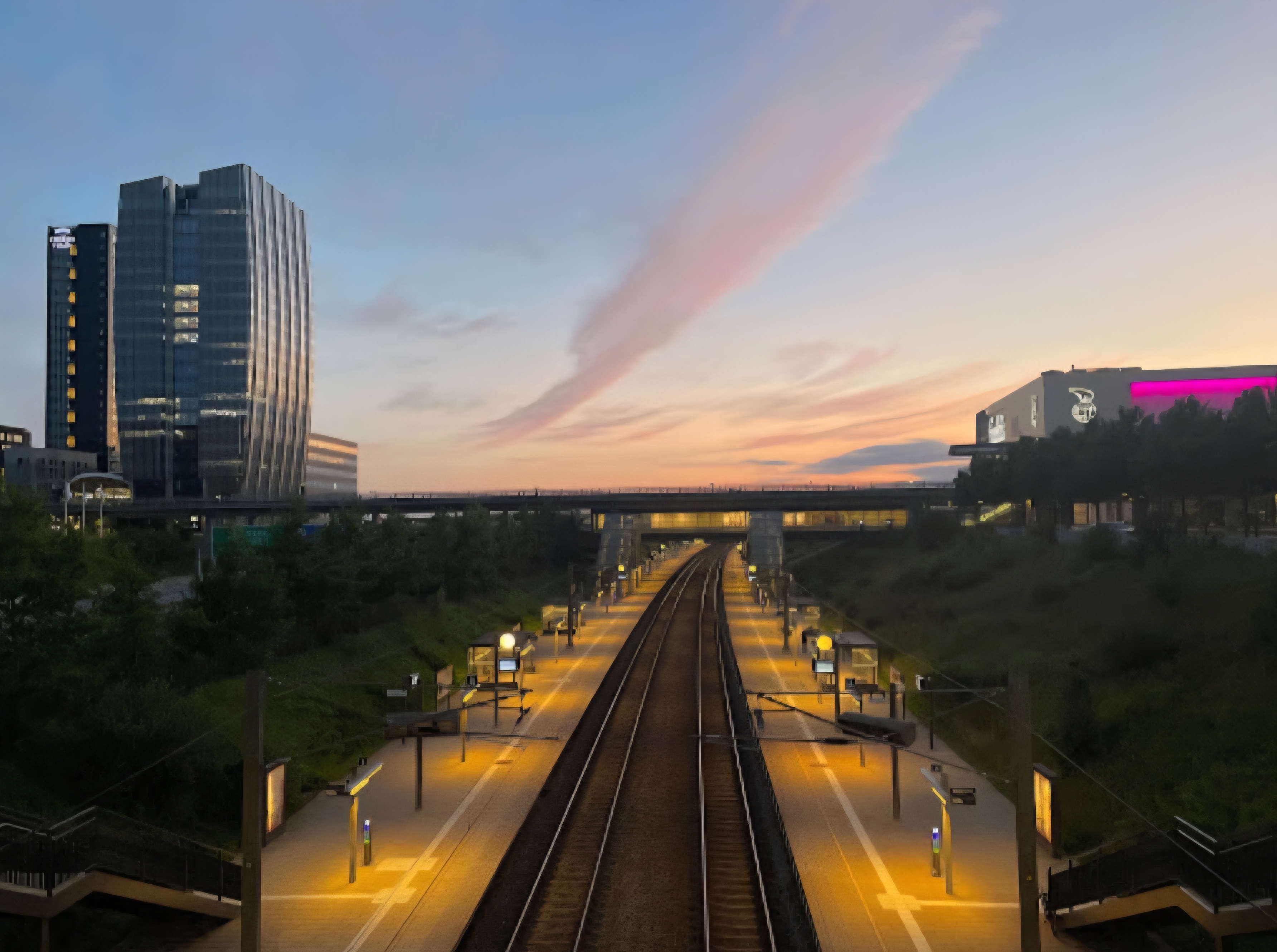 Ørestad Train Station