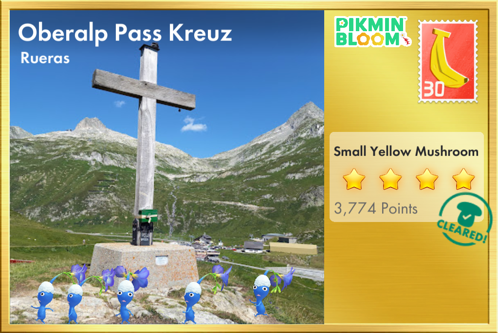 Oberalp Pass Kreuz, Switzerland