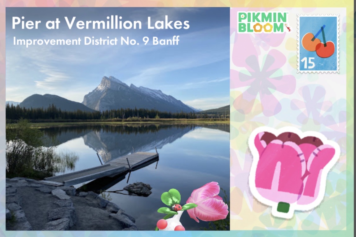 Pier at Vermillion Lakes