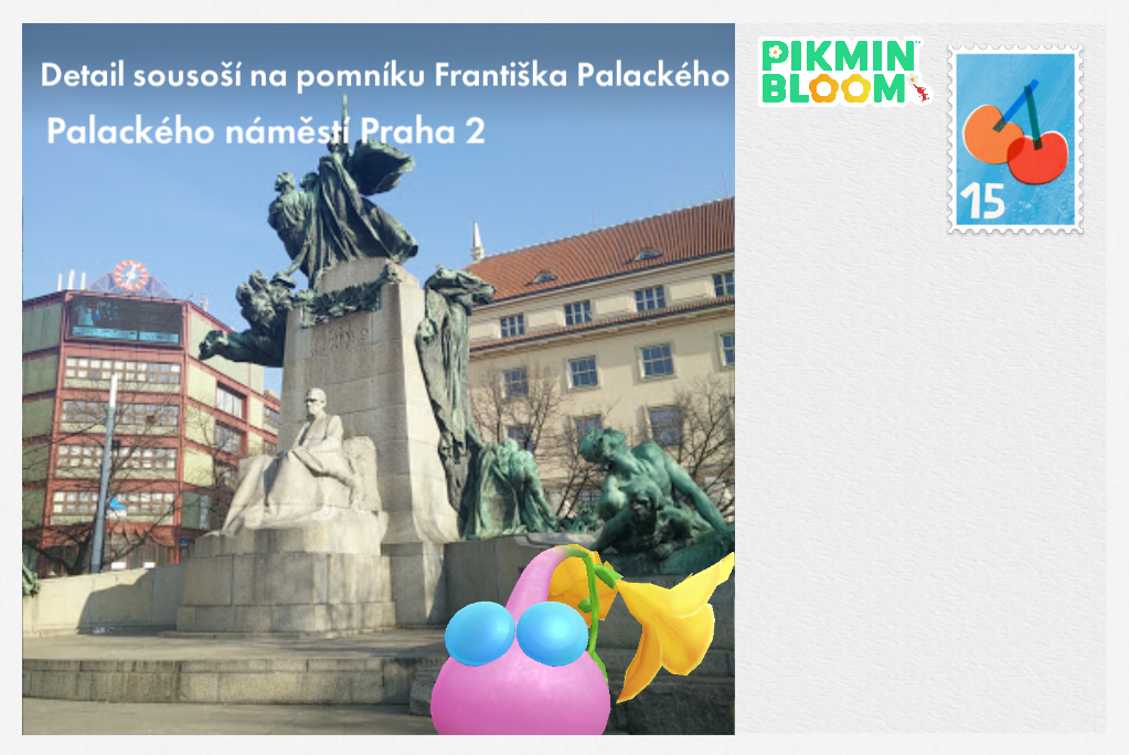 Detail sousoší na pomníku Františka Palackého
