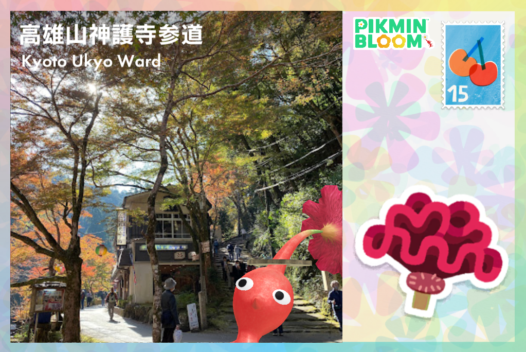 高雄山神護寺参道