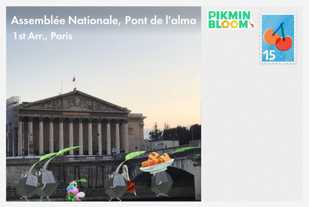 Assemblée Nationale, Pont de l'alma