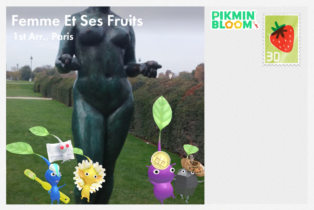 Femme Et Ses Fruits