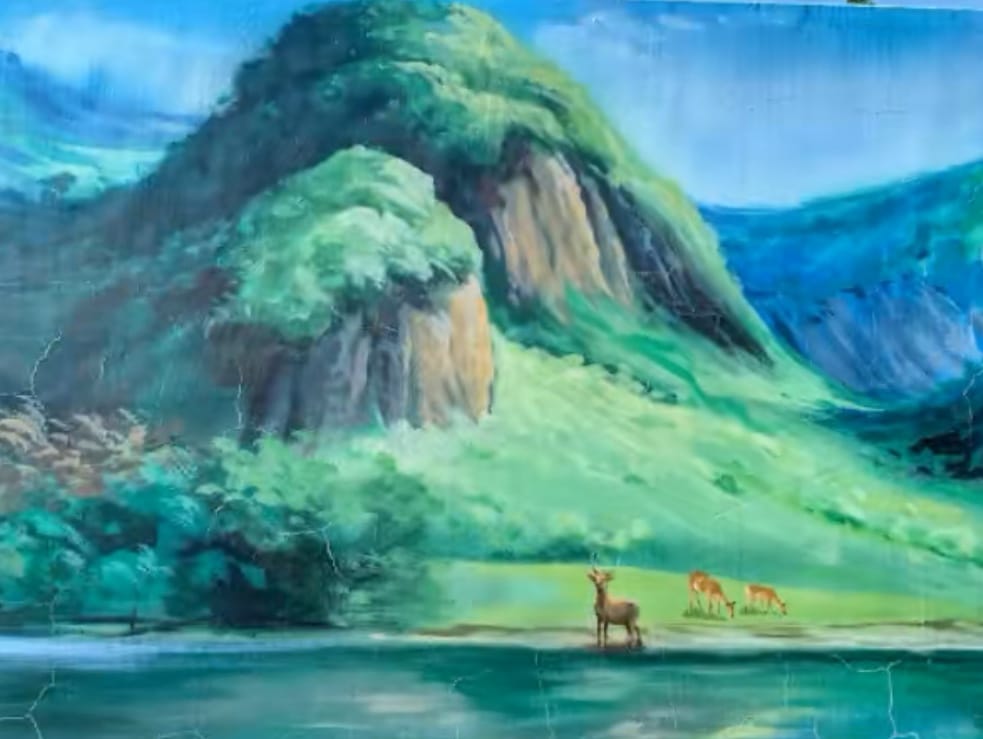 山水三鹿