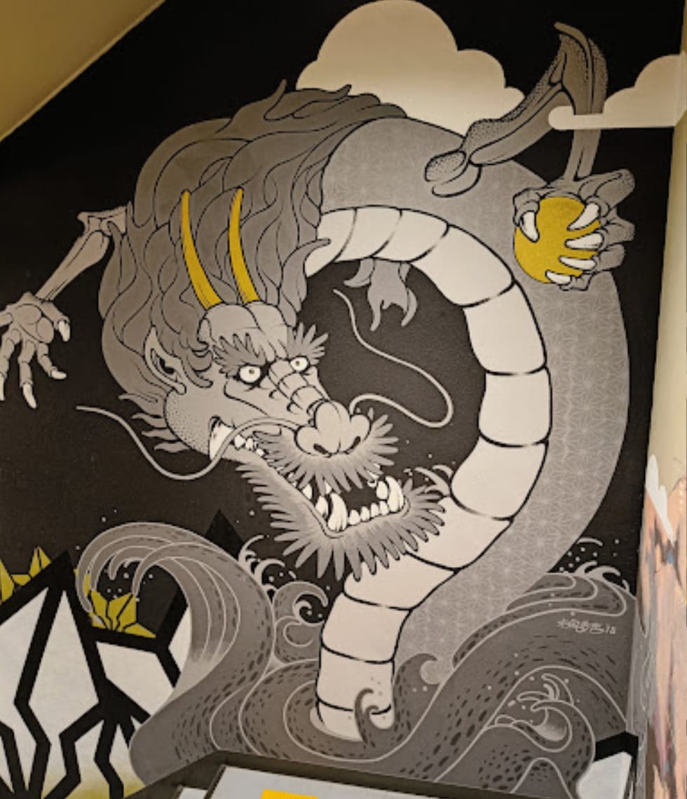 Mural Staircase