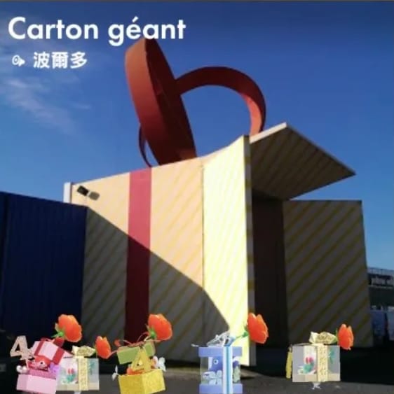 Carton géant