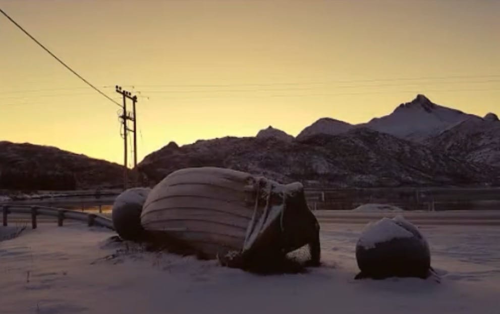 Old Boat And Bouis