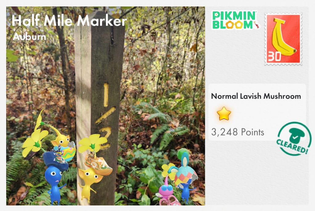 Half Mile Marker