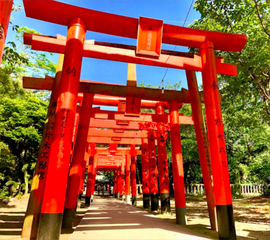 一葉稲荷神社·鳥居