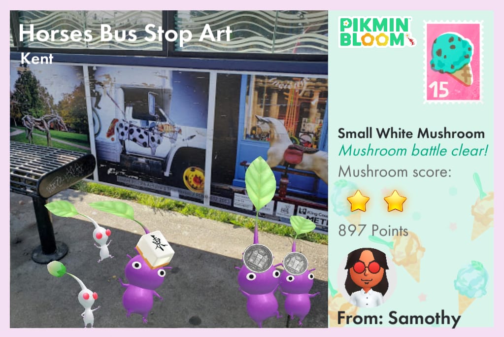 Horses Bus Stop Art