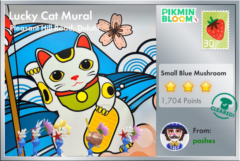 Lucky Cat Mural