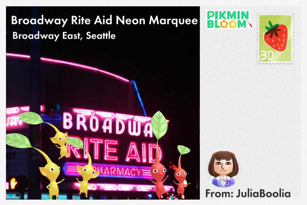 Broadway Rite Aid Neon Marquee