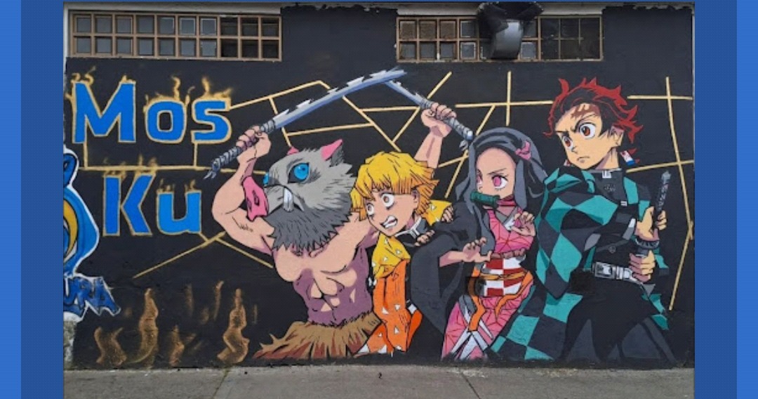 Mural Demon Slayer